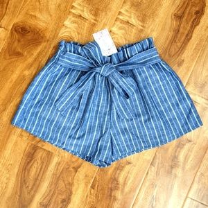 Love Tree Striped Shorts NWT